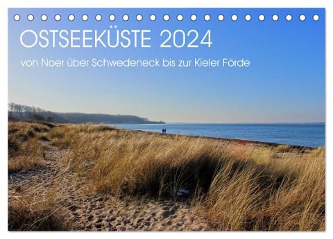 Ostseeküste 2024 (Tischkalender 2024 DIN A5 quer), CALVENDO Monatskalender - Ralf Thomsen