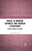 Cover-Bild zum Titel 'Music in Modern Japanese and Hebrew Literatures' von 'Shirah Malka Cohen'