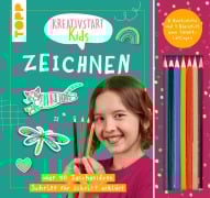 Cover-Bild zum Titel 'Kreativstart Kids Zeichnen. Anleitungsbuch und Material' von 'Frechverlag'