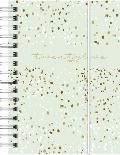 rido/idé 7013102025 Taschenkalender Modell perfect/Technik I (2025) "Confetti"| 2 Seiten = 1 Woche| A6| 160 Seiten| PP-Einband| mint - 