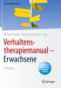 Cover-Bild zum Titel 'Verhaltenstherapiemanual - Erwachsene' von ''