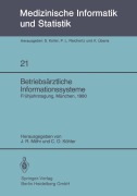 Cover-Bild zum Titel 'Betriebsärztliche Informationssysteme' von ''