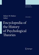 Cover-Bild zum Titel 'Encyclopedia of the History of Psychological Theories' von ''