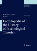 Cover-Bild zum Titel 'Encyclopedia of the History of Psychological Theories' von ''