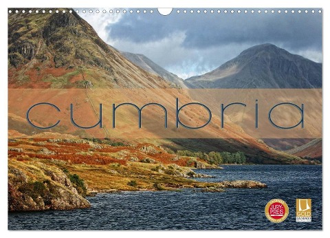 Cumbria (Wandkalender 2024 DIN A3 quer), CALVENDO Monatskalender - Martina Cross