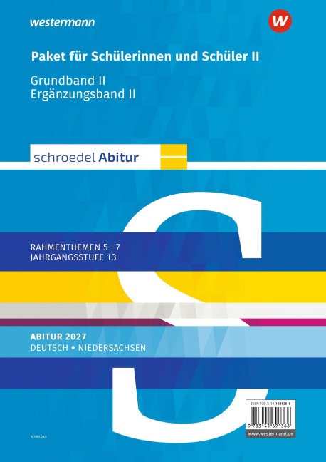 Schroedel Abitur - Paket für Schülerinnen und Schüler II. Für Niedersachsen zum Abitur 2027 - 