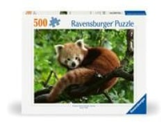 Cover-Bild zum Titel 'Erwachsenenpuzzle 500 Teile - Süßer roter Panda' von ''