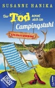 Cover-Bild zum Titel 'Der Tod sonnt sich im Campingstuhl' von 'Susanne Hanika'