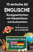 Cover-Bild zum Titel '10 Einfache A2 englische Kurzgeschichten mit Vokabellisten und Audiodateien' von 'Berta Ziebart'