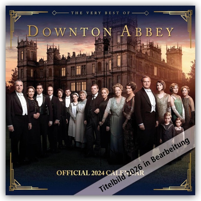 Downton Abbey 2026 - Wandkalender - Danilo Promotion Ltd