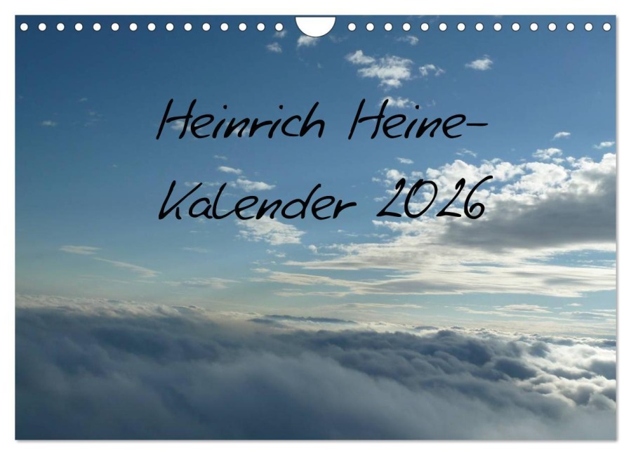 Heine-Kalender Kalender (Wandkalender 2026 DIN A4 quer), CALVENDO Monatskalender - Vincent Weimar