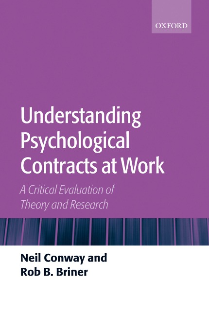 Understanding Psychological Contracts at Work - Neil Conway, Rob B. Briner