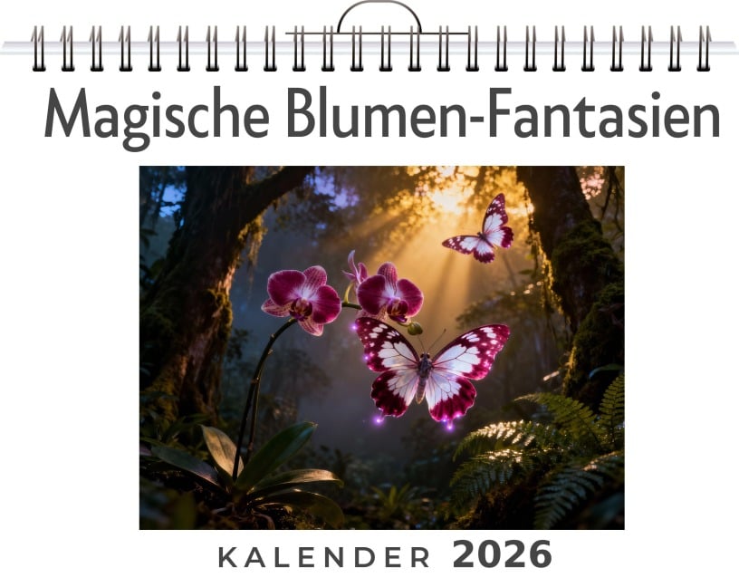 Magische Blumen-Fantasien - Louis Krüger