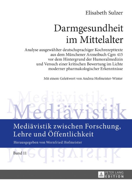 Darmgesundheit im Mittelalter - Elisabeth Sulzer