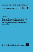 Cover-Bild zum Titel 'Gas- und magnetofluiddynamische Maßnahmen zur Beeinflussung der Nahtqualität beim Laserstrahlschweißen' von ''
