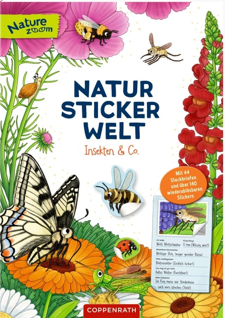 Natur-Stickerwelt - Insekten und Co. - 