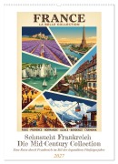 Cover-Bild zum Titel 'Sehnsucht Frankreich - Die Mid-Century Collection (Wandkalender 2027 DIN A2 hoch), CALVENDO Monatskalender' von 'Liam Blue'