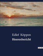 Cover-Bild zum Titel 'Heeresbericht' von 'Edlef Köppen'