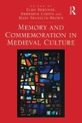 Cover-Bild zum Titel 'Memory and Commemoration in Medieval Culture' von ''