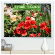 Urlaub im Garten (hochwertiger Premium Wandkalender 2026 DIN A2 quer), Kunstdruck in Hochglanz - Gisela Kruse