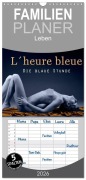 Cover-Bild zum Titel 'Familienplaner 2026 - L¿heure bleu - Die blaue Stunde mit 5 Spalten (Wandkalender, 21 x 45 cm) CALVENDO' von 'Christoph Hähnel'