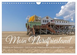 Cover-Bild zum Titel 'Moin Nordfriesland - Urlaub an der Nordseeküste (Wandkalender 2026 DIN A4 quer), CALVENDO Monatskalender' von 'Gisela Braunleder'