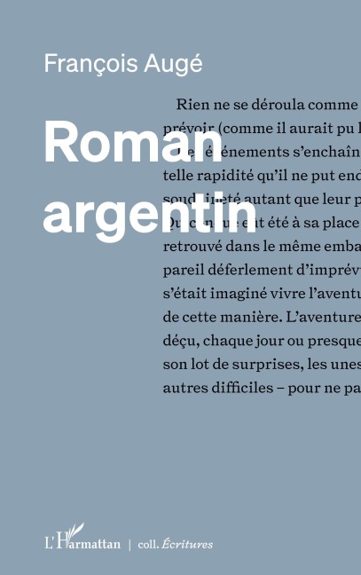 Roman argentin - François Augé