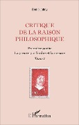 Cover-Bild zum Titel 'Critique de la raison philosophique' von 'Jalley'