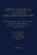Cover-Bild zum Titel 'Metallurgical Coatings and Thin Films 1990' von ''