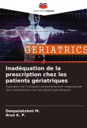 Cover-Bild zum Titel 'Inadéquation de la prescription chez les patients gériatriques' von 'Deepalakshmi M., Arun K. P.'