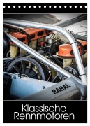 Cover-Bild zum Titel 'Klassische Rennmotoren (Tischkalender 2026 DIN A5 hoch), CALVENDO Monatskalender' von 'Michiel Mulder Corsa Media'