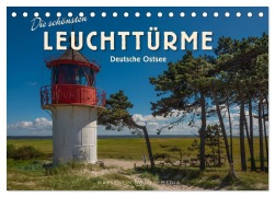 Die schönsten Leuchttürme - Deutsche Ostsee (Tischkalender 2025 DIN A5 quer), CALVENDO Monatskalender - Karl H. Warkentin