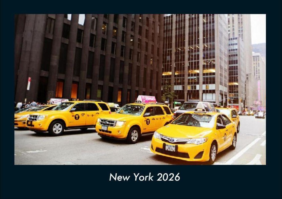 New York 2026 Fotokalender DIN A4 - Tobias Becker