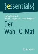 Cover-Bild zum Titel 'Der Wahl-O-Mat' von 'Stefan Marschall, Daniel C. Hagemann, Jonas Bongartz'