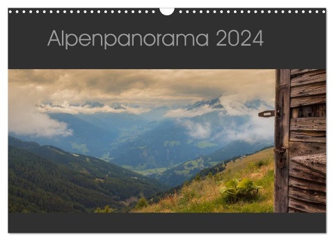 Alpenpanorama 2024 (Wandkalender 2024 DIN A3 quer), CALVENDO Monatskalender - Marcus Sielaff