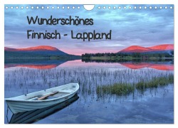 Cover-Bild zum Titel 'Wunderschönes Finnisch - Lappland (Wandkalender 2026 DIN A4 quer), CALVENDO Monatskalender' von 'Anke Thoschlag'