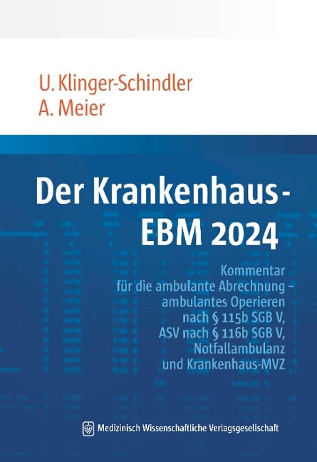Der Krankenhaus-EBM - Ursula Klinger-Schindler, Anja Meier