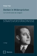 Cover-Bild zum Titel 'Denken in Widersprüchen' von 'Rüdiger Voigt'