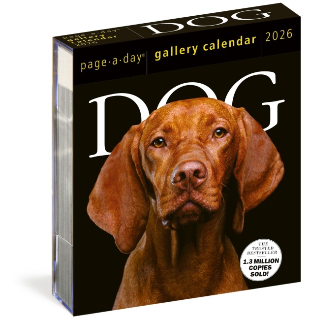 Dog Page-A-Day® Gallery Calendar 2026 - Workman Calendars