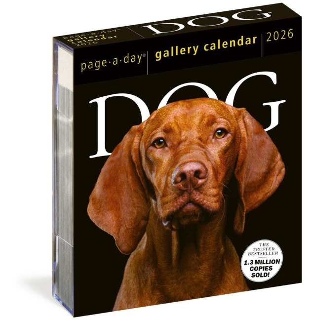 Dog Page-A-Day® Gallery Calendar 2026 - Workman Calendars