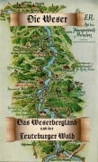 Cover-Bild zum Titel 'Das Weserbergland und der Teuteburger Wald' von 'Oswald Reißeert'