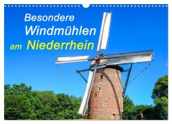 Cover-Bild zum Titel 'Besondere Windmühlen am Niederrhein (Wandkalender 2026 DIN A3 quer), CALVENDO Monatskalender' von 'Michael Jäger - mitifoto'