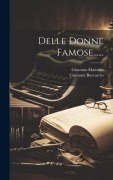 Cover-Bild zum Titel 'Delle Donne Famose......' von 'Giovanni Boccaccio, Giacomo Manzoni'