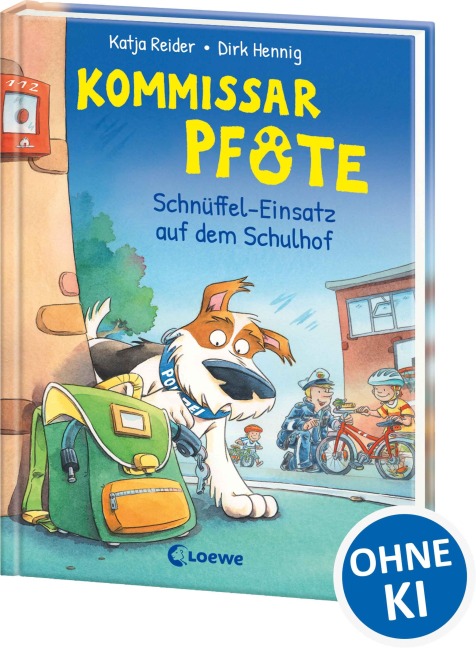 Kommissar Pfote (Band 3) - Schnüffel-Einsatz auf dem Schulhof - Katja Reider