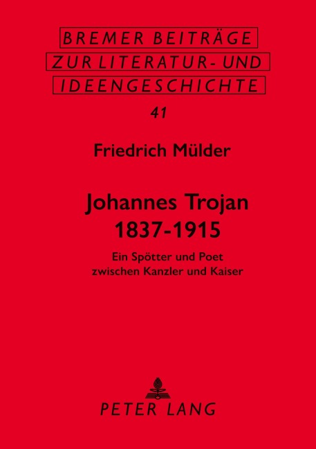 Johannes Trojan 1837-1915 - Friedrich Mülder