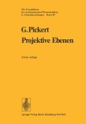 Cover-Bild zum Titel 'Projektive Ebenen' von 'Günter Pickert'