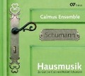 Cover-Bild zum Titel 'Hausmusik-Zu Gast Bei Clara Und Robert Schumann' von 'Calmus Ensemble/Bräunlich'