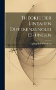 Cover-Bild zum Titel 'Theorie Der Linearen Differenzengleichungen' von 'Georg Jakob Wallenberg'