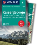 Cover-Bild zum Titel 'KOMPASS Wanderführer Kaisergebirge, 60 Touren mit Extra-Tourenkarte' von 'Walter Theil'