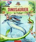 Cover-Bild zum Titel 'Dinosaurier im Freibad (Bd. 2)' von 'Dominik Hochwald, Jörg Ihle'